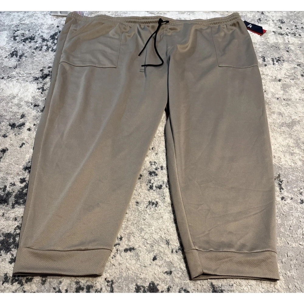 Reebok Men's Sz 4XL Big Tall Beige Modern Fit Joggers New